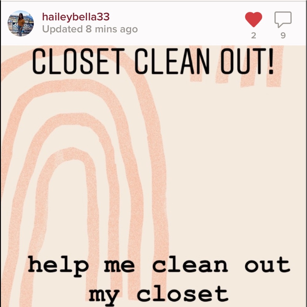 Check out her closet SALE🥳✨